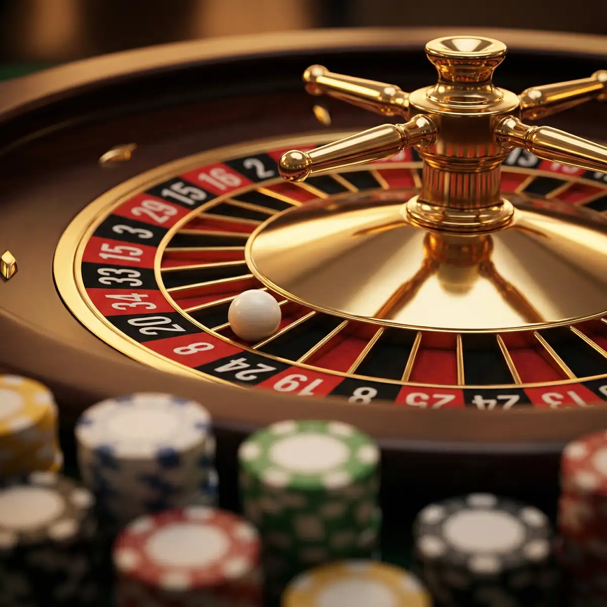 Ruleta europea y americana en casino en línea